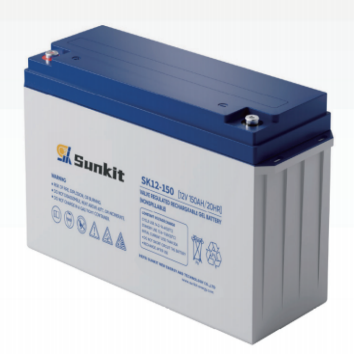 SUNKIT 12V 150AH Deep Cycle Gel Valve Regulated Lead Acid Batter